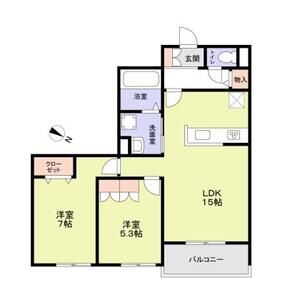 ハイテラス千里山の間取り図