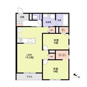 ハイテラス千里山の間取り図