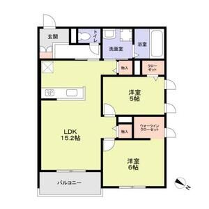 ハイテラス千里山の間取り図