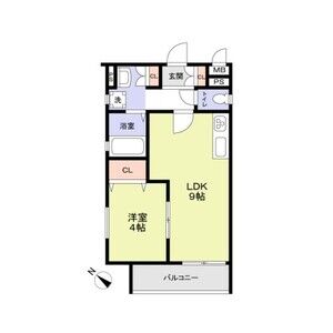 CASA CALMA南江口の間取り図