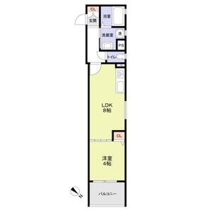 CASA CALMA南江口の間取り図