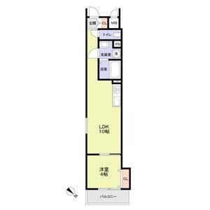 CASA CALMA南江口の間取り図