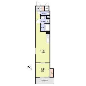CASA CALMA南江口の間取り図