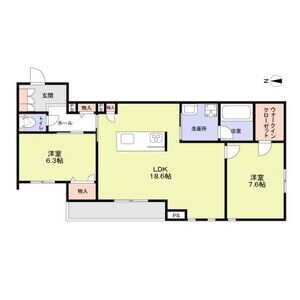Maison de Gallerie Takiiの間取り図