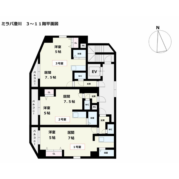 フロア図面