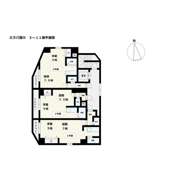 フロア図面