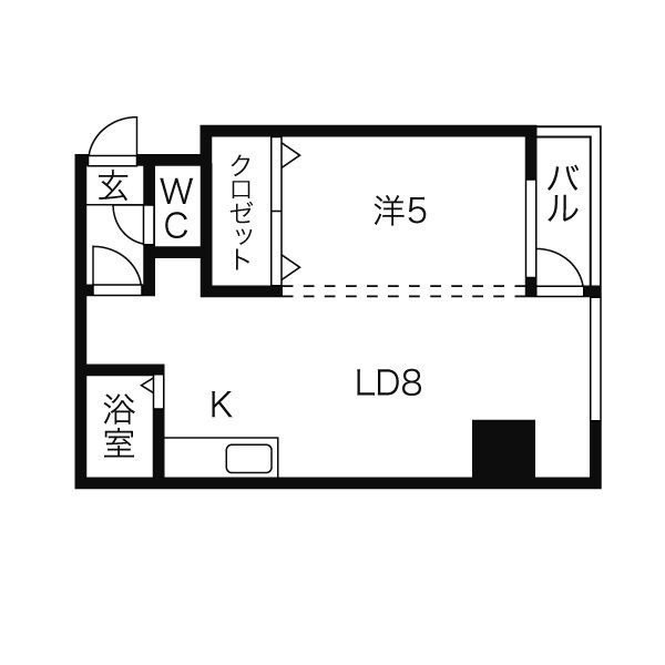 パークヒルズ中央411 画像10