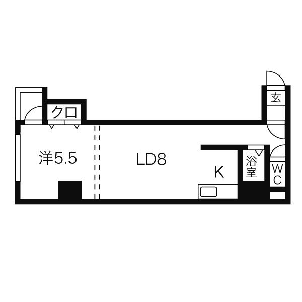 パークヒルズ中央411 画像8