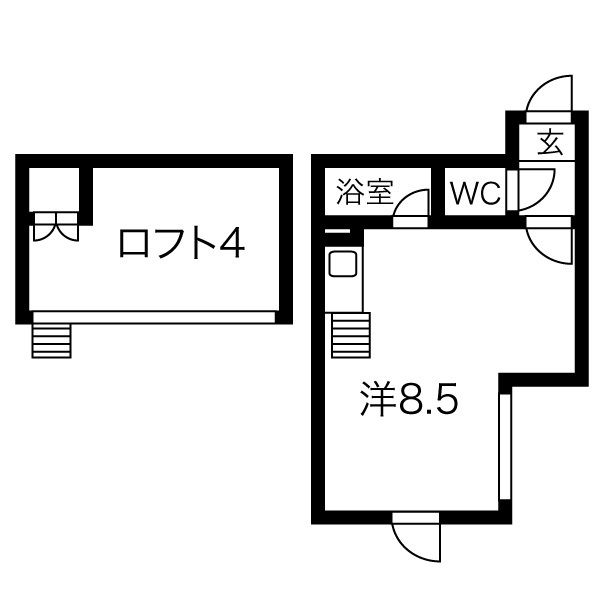 パルメゾン旭町B 画像3