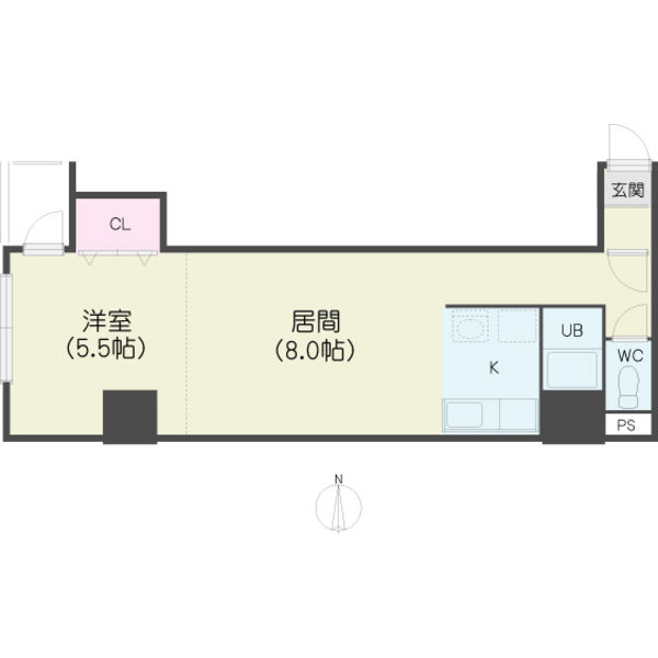 パークヒルズ中央411 画像3