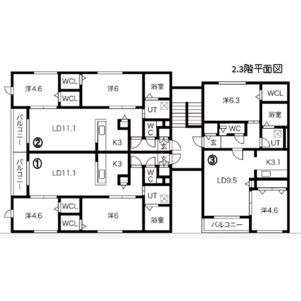 フロア図面