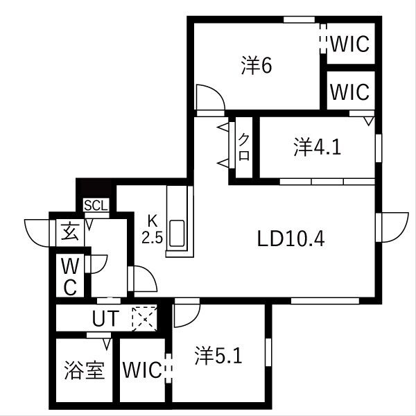 Ts COURT West13(読み:ティーエスコートウェスト13) 画像12