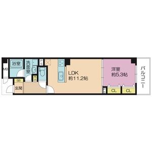 アーク緑橋の間取り図