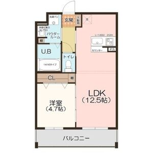 プロスパーグランデの間取り図