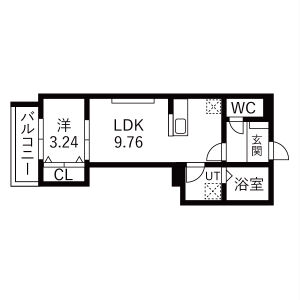 Well-being巽西の間取り図