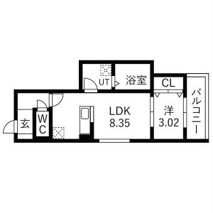 Well-being巽西の間取り図