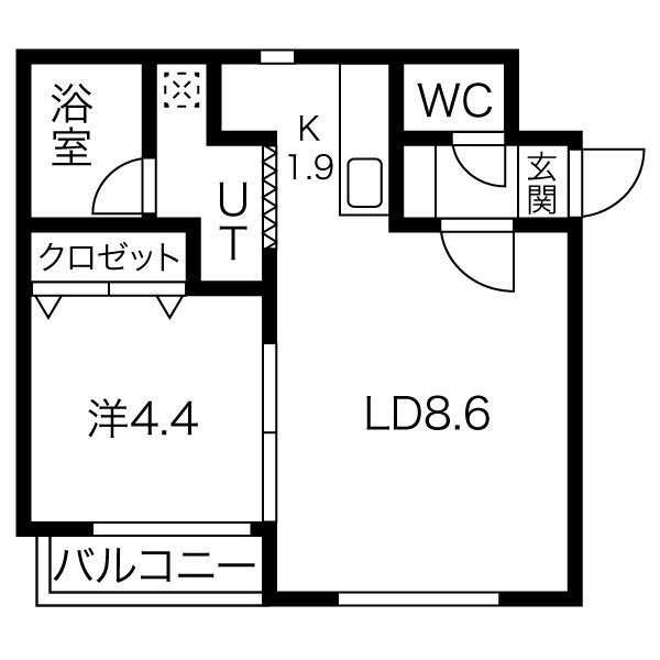 クラージュ豊平公園II 画像5