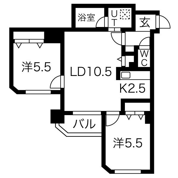 ラフィネ豊平 画像3