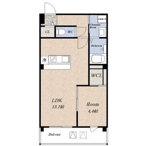 サンティエ福島吉野の間取り図