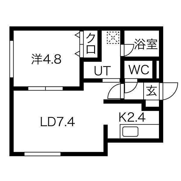 ブランノワールメザノッテ平岸 画像4