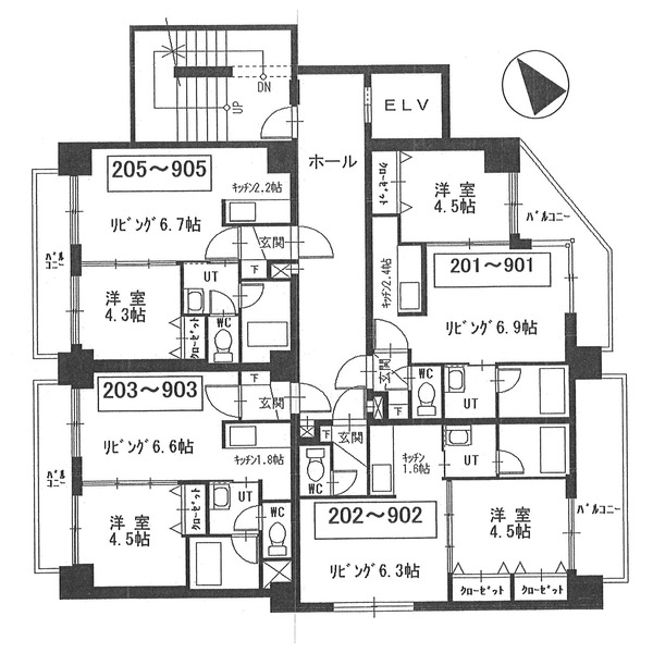 フロア図面