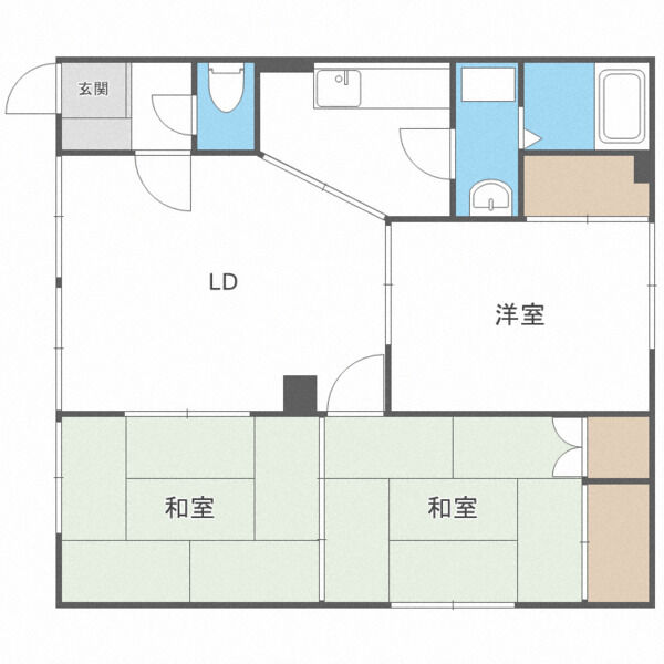 北郷1-3アパート 画像15