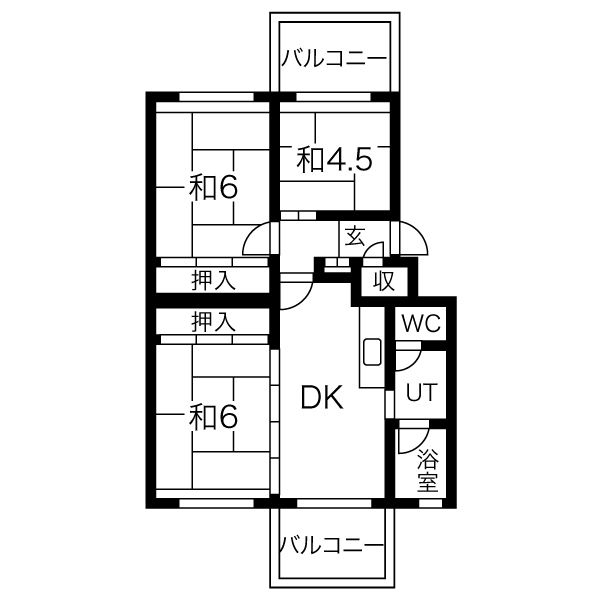 真駒内柏丘団地A-4号棟 画像18