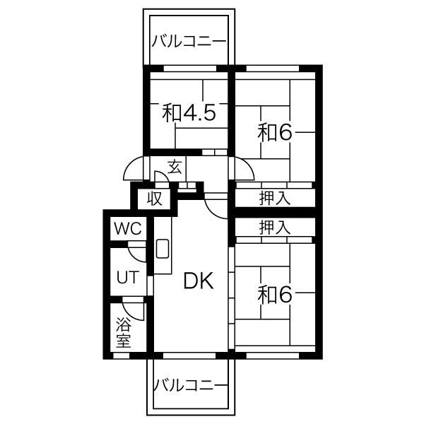 真駒内柏丘団地A-4号棟 画像8