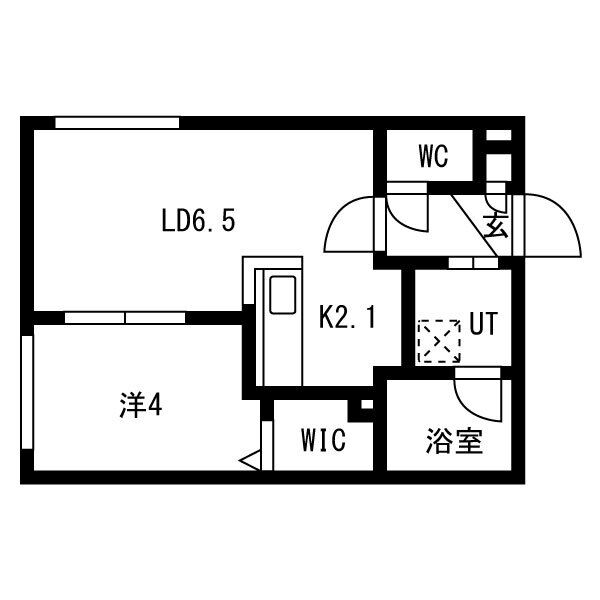 Terrace  Yomogi(テラスヨモギ)　仮)平岸4-3MS 画像3