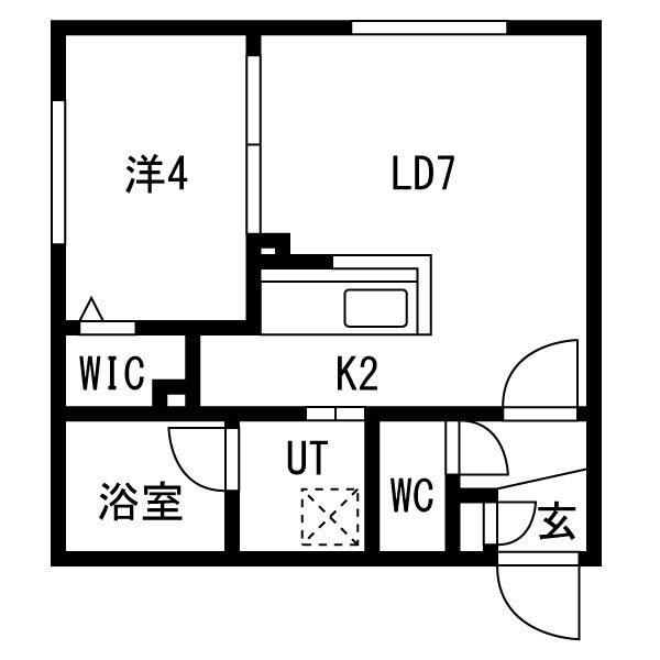 Terrace  Yomogi(テラスヨモギ)　仮)平岸4-3MS 画像3