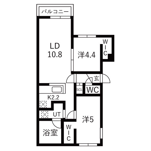 Flap福住(フラップ)　仮)月寒東1-11MS A棟　※募集前 画像4
