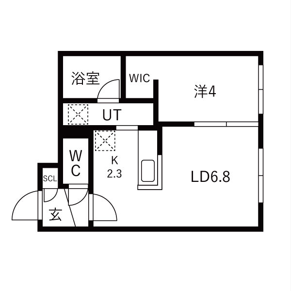 Flap福住(フラップ)　仮)月寒東1-11MS A棟　※募集前 画像4