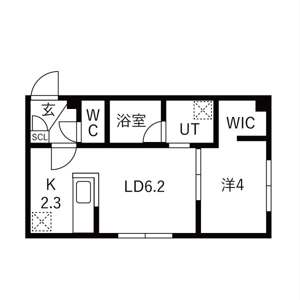 Flap福住(フラップ)　仮)月寒東1-11MS A棟　※募集前 画像4