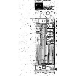エスカーサ大阪WESTの間取り図