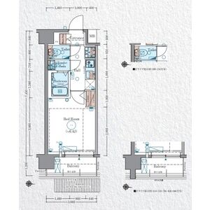 エステムコート京都祥邸(キザシテイ)の間取り図