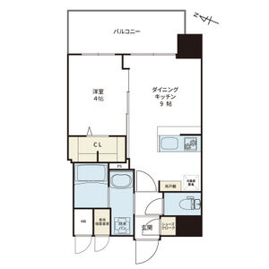 NEコート甲南町の間取り図