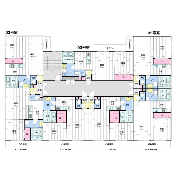 フロア図面