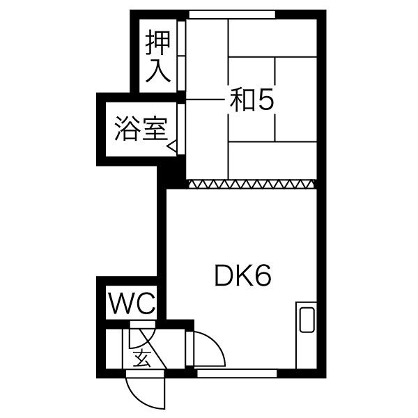 コーポかえで 画像5