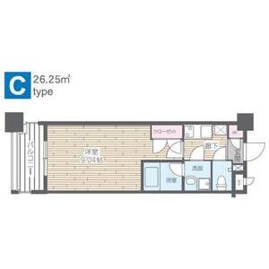 HF烏丸鞍馬口レジデンスの間取り図