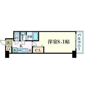 アドバンス京都烏丸グルーブの間取り図