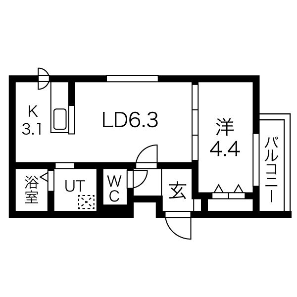 メニーズコート東屯田通 画像19