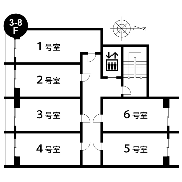 フロア図面
