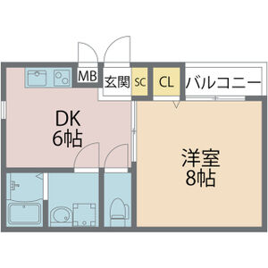ノイヴェル布施の間取り図