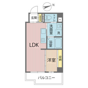 SHARIO GARDEN 新梅田の間取り図