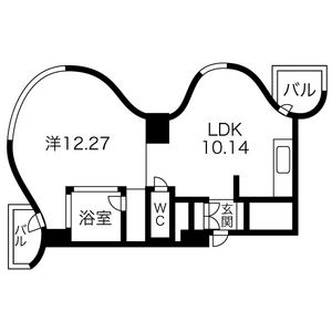 ZEUS αの間取り図