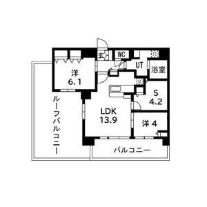 アーバンパーク御幣島の間取り図