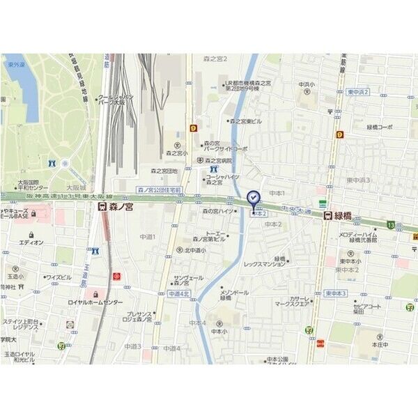 エスリード大阪城アクシスの外観2枚目