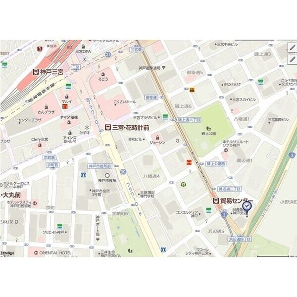 ラヴ神戸三宮の外観2枚目