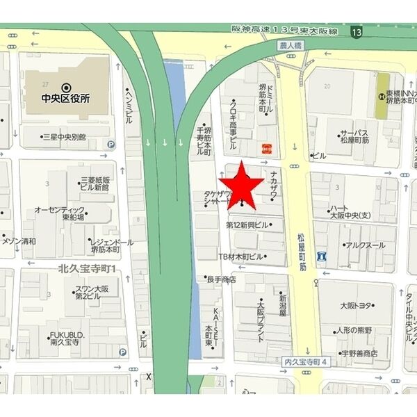 アドバンス大阪城アンジュの外観2枚目