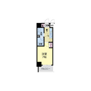 ルクレ新町レジデンスの間取り図
